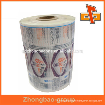 High level package material clear heat shrink plastic film of sleeve label print